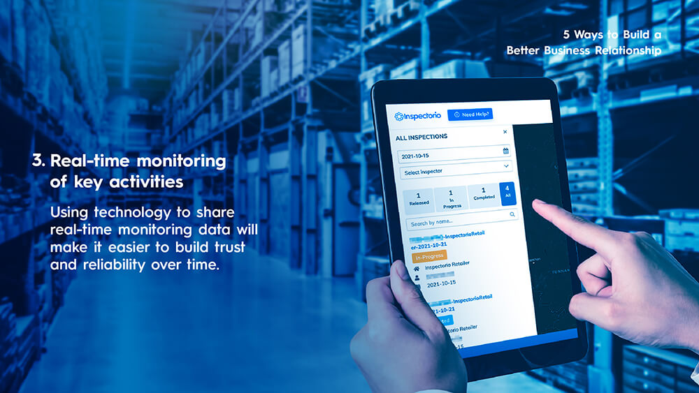 Real-time monitoring of key activities  5 Ways Technology Can Help You Build a Better Relationship with Your Buyers 1212089 ImagesArticleBuildBetterRelationships Image3 1019211