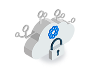 Cloud With Padlock