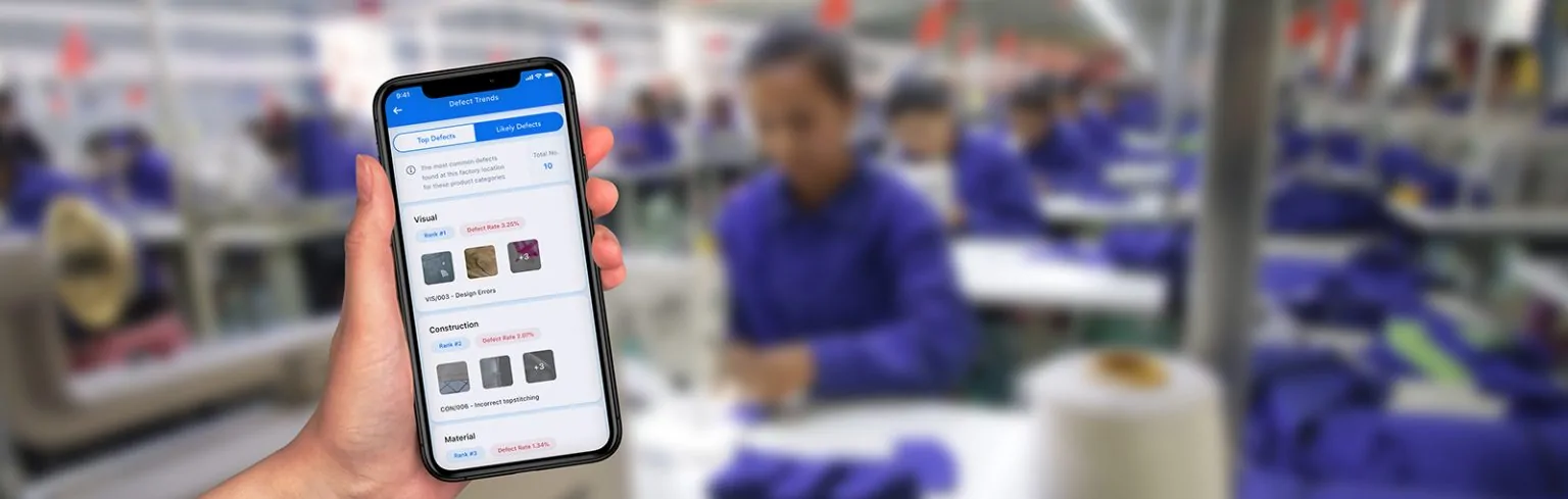 inspector holding app in factory self inspections  How to drive productivity and save costs with a self-inspection program inspector holding app in factory self inspections D1