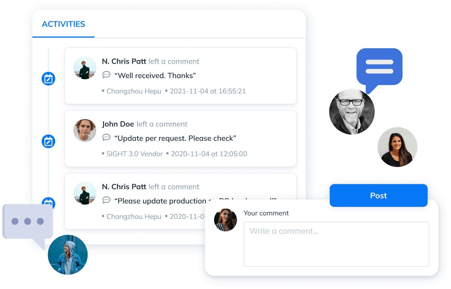 Increase accountability with detailed activity-logs